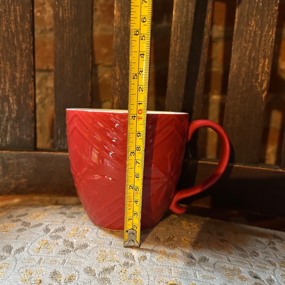 Opal House Embossed Snowflake Christmas Movie Mug - Picture 8 of 9